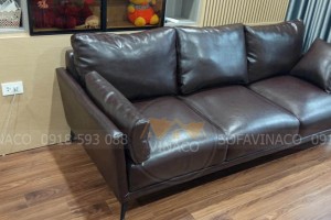 Bọc ghế sofa từ vải sang da tại Trung Kính