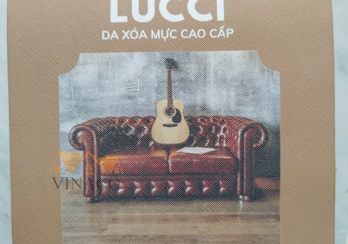Mẫu Da Lucci Chống Mực Cao Cấp